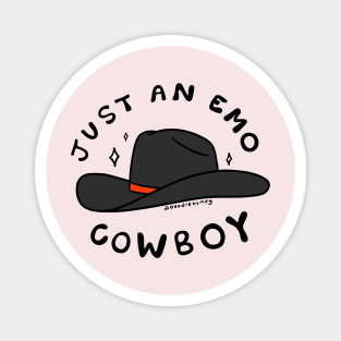 Just An Emo Cowboy Magnet